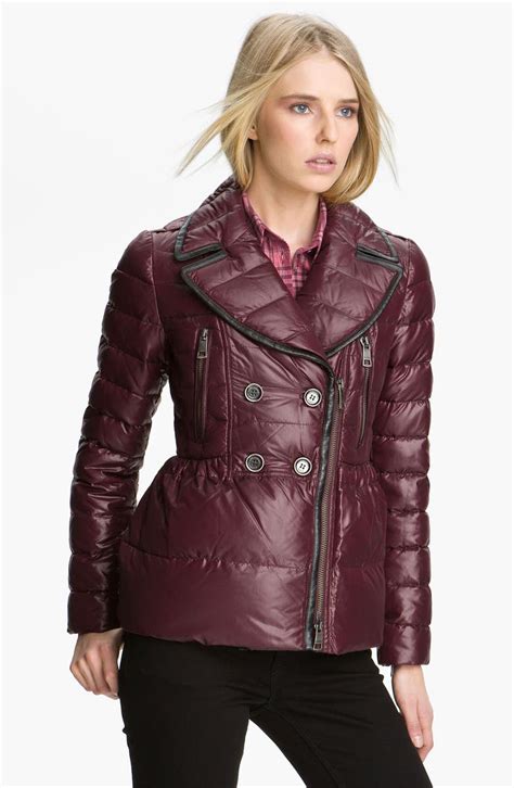 burberry brit padding|Burberry quilted jacket.